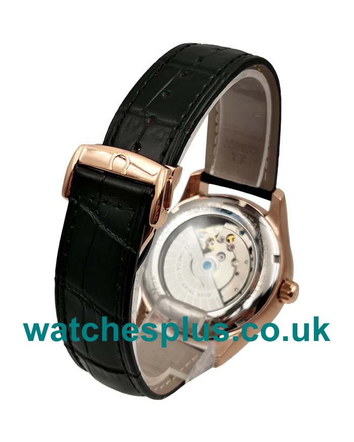 UK Best 1:1 Fake Omega De Ville Hour Vision 431.53.41.21.13.001 With Black Dials For Men