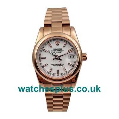 Best 1:1 Rolex Datejust 178275 Replica Watches With White Dials For Sale