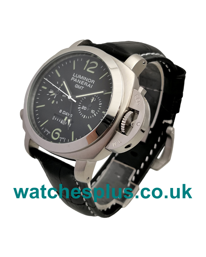 UK Best Quality Replica Panerai Luminor 1950 PAM00275 With Black Dials And Steel Cases For Sale