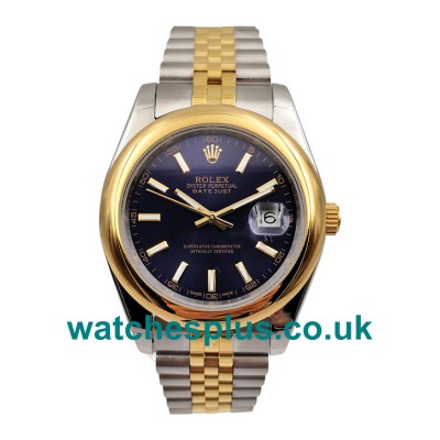 UK High Quality Rolex Datejust 126303 Replica Watches With Blue Dials For Men