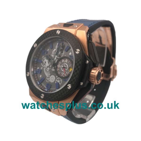 UK Best Online Fake Hublot Big Bang 411.OM.1180.RX With Black Dials Rose Gold Cases