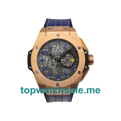 UK Best 48 MM Replica Hublot Big Bang 411.OX.5189.RX With Black Dials Rose Gold Cases