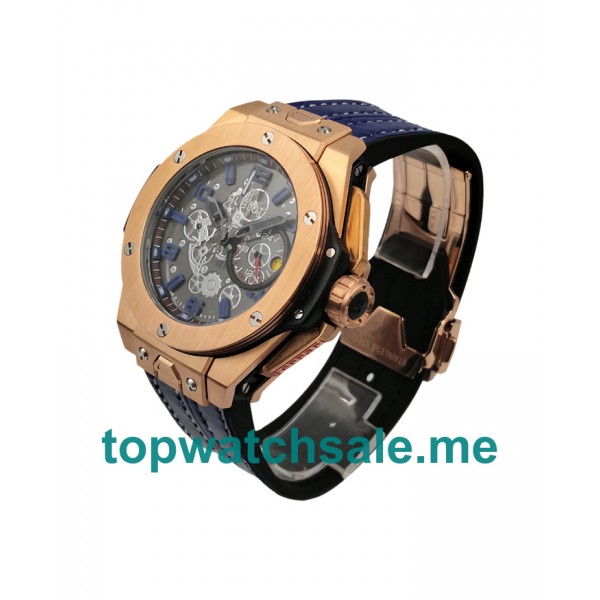 UK Best 48 MM Replica Hublot Big Bang 411.OX.5189.RX With Black Dials Rose Gold Cases