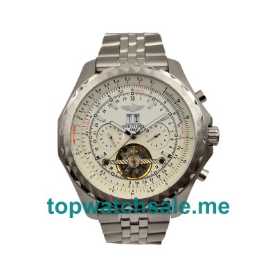 UK High Quality Replica Breitling Bentley Mulliner Tourbillon With White Dials For Men Online