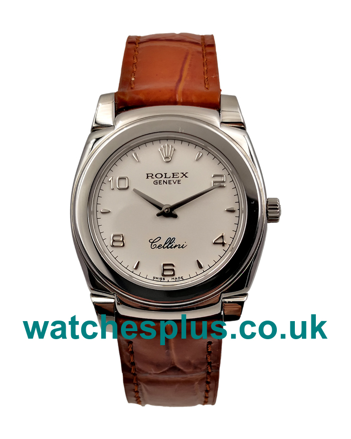 UK Swiss Made Replica Rolex Cellini 5330 With White Dials In 36 MM For Sale Online
