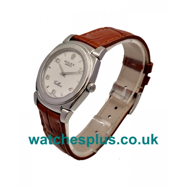 UK Swiss Made Replica Rolex Cellini 5330 With White Dials In 36 MM For Sale Online