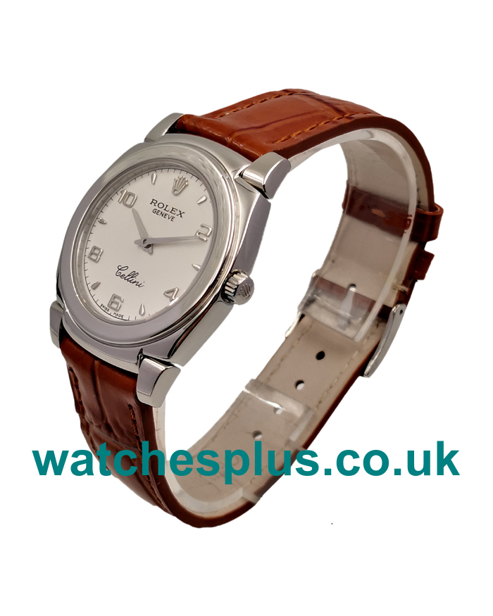 UK Swiss Made Replica Rolex Cellini 5330 With White Dials In 36 MM For Sale Online