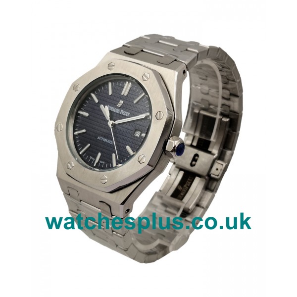 UK Luxury 1:1 Replica Audemars Piguet Royal Oak 15400ST.OO.1220ST.01 With Black Dials For Men