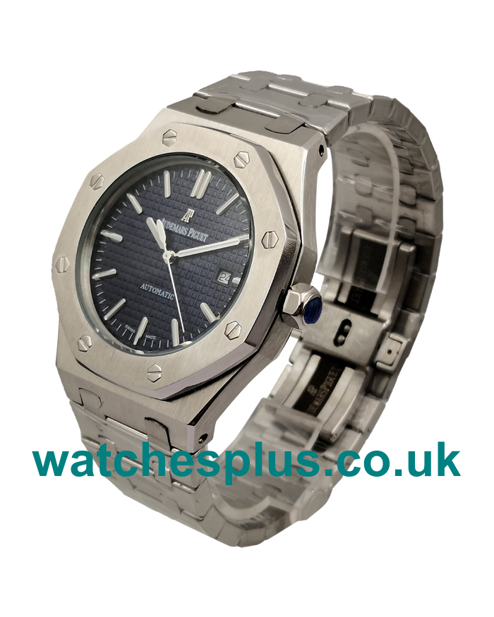 UK Luxury 1:1 Replica Audemars Piguet Royal Oak 15400ST.OO.1220ST.01 With Black Dials For Men