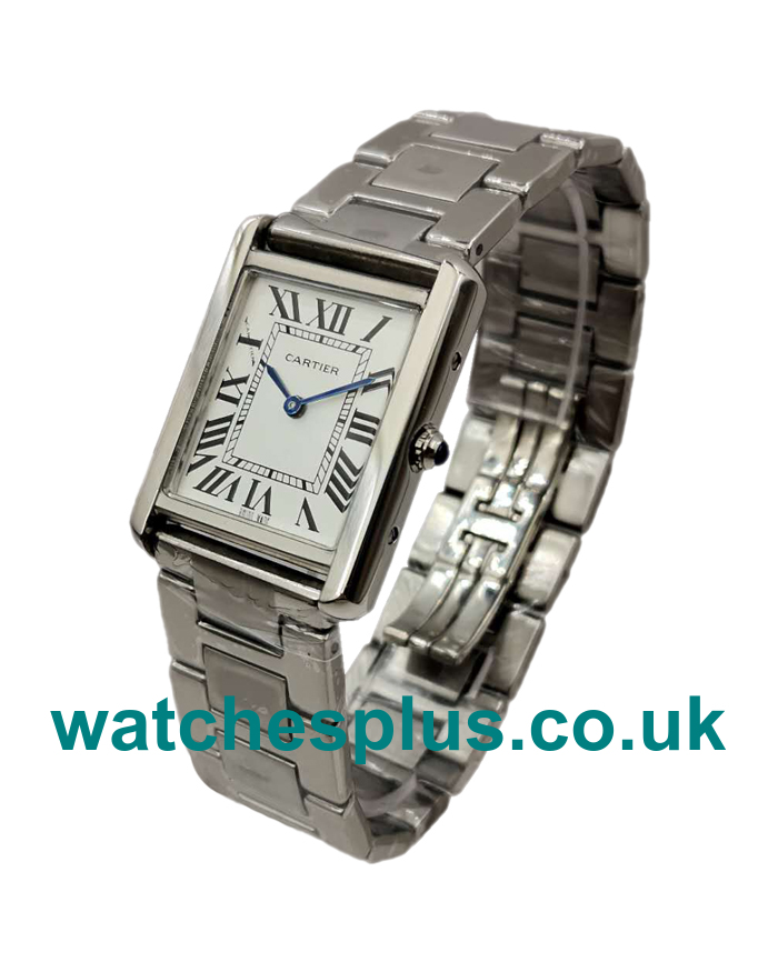 Best Quality Cartier Tank Francaise W5200014 Fake Watches With Silver Dials For Sale