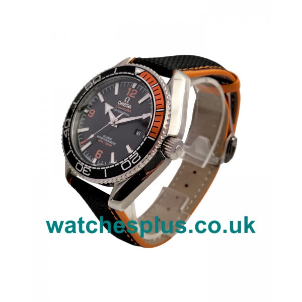 UK AAA Quality Omega Seamaster Planet Ocean 215.32.44.21.01.001 Fake Watches With Black Dials For Men