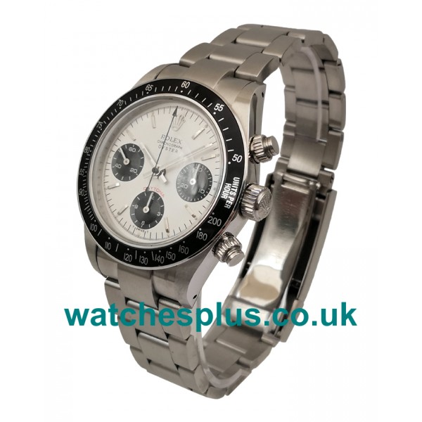 UK AAA Quality Rolex Daytona Ref.6263 Replica Watches With White Dials For Sale