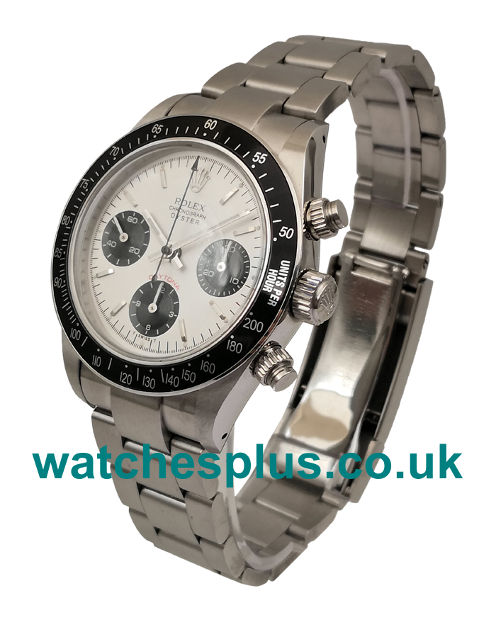 UK AAA Quality Rolex Daytona Ref.6263 Replica Watches With White Dials For Sale