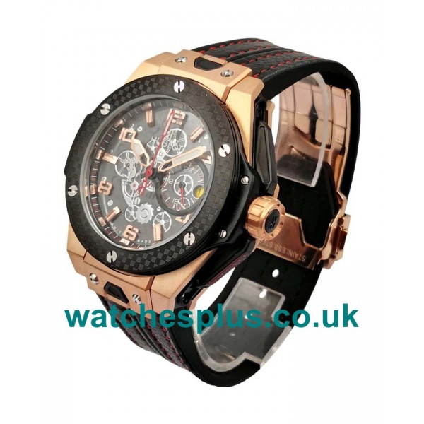 UK Swiss Made 44 MM Replica Hublot Big Bang 401.OQ.0123.VR With Black Dials Online