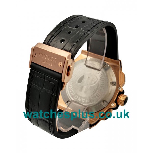 UK 46 MM Perfect Replica Hublot King Power Watches With Black Dials For Sale