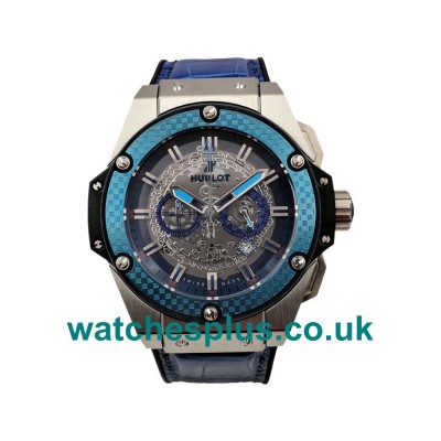 UK Best 1:1 Replica Hublot King Power 701.NQ.0137.GR.SPO14 With Grey Dials And Steel Cases Online