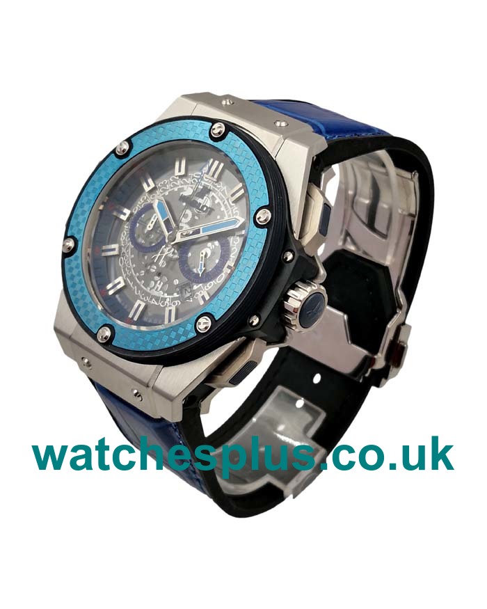 UK Best 1:1 Replica Hublot King Power 701.NQ.0137.GR.SPO14 With Grey Dials And Steel Cases Online