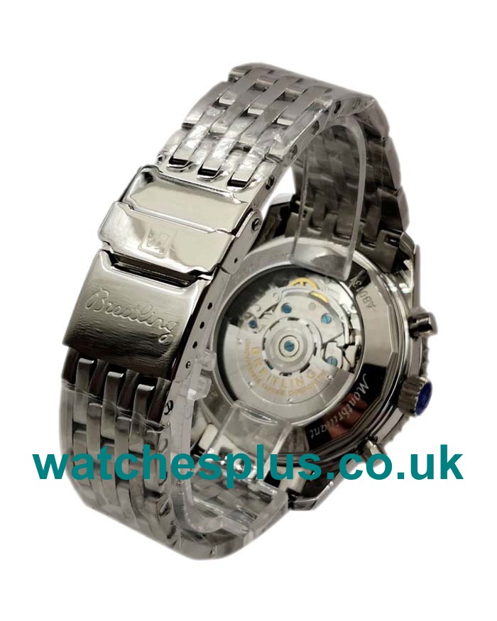 UK Best Quality Breitling Montbrillant A41330 Replica Watches With White Dials For Sale