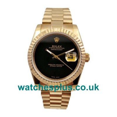 Top Quality Rolex Datejust 16018 Replica Watches With Black Dials For Sale