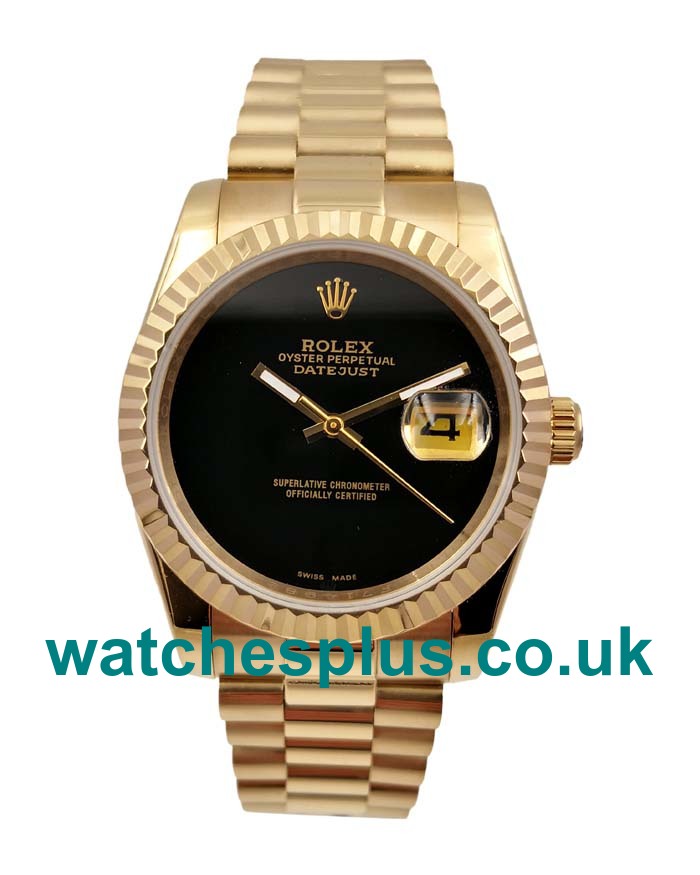 Top Quality Rolex Datejust 16018 Replica Watches With Black Dials For Sale