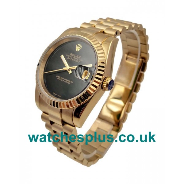 Top Quality Rolex Datejust 16018 Replica Watches With Black Dials For Sale