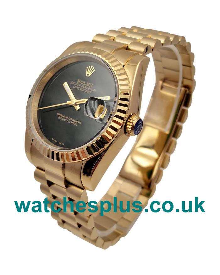 Top Quality Rolex Datejust 16018 Replica Watches With Black Dials For Sale