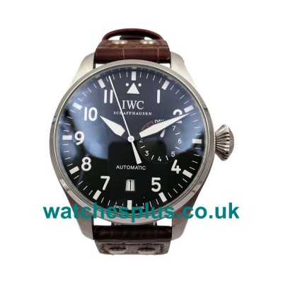 UK Perfect Online IWC Pilots IW500916 Replica Watches With Black Dials For Sale