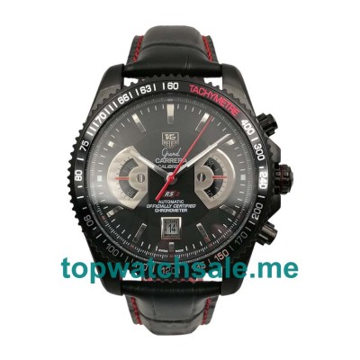 UK Luxury Replica TAG Heuer Grand Carrera CAV518B.FC6237 With Black Dials For Sale