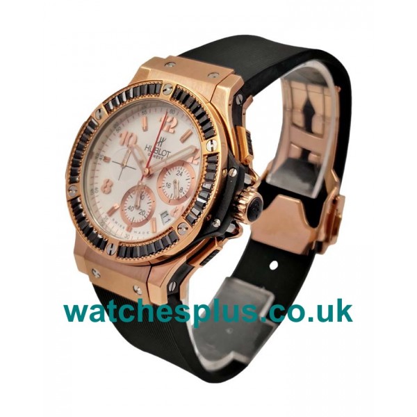 UK Best Quality Replica Hublot Replica Big Bang 341.PC.2010.LR.1903 With White Dials For Women