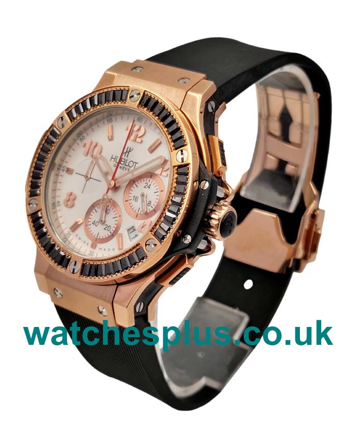 UK Best Quality Replica Hublot Replica Big Bang 341.PC.2010.LR.1903 With White Dials For Women