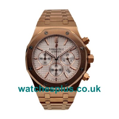 UK Best Luxury Audemars Piguet Royal Oak 26320OR Replica Watches With Silver Dials And Rose Gold Cases Online