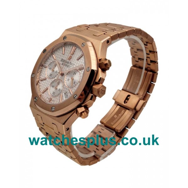 UK Best Luxury Audemars Piguet Royal Oak 26320OR Replica Watches With Silver Dials And Rose Gold Cases Online