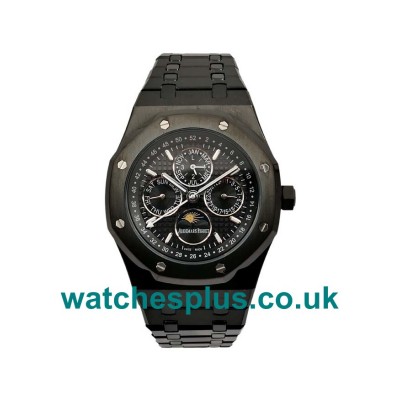 UK Best 1:1 Replica Audemars Piguet Replica Royal Oak 26574ST In 42 MM With Black Dials For Men