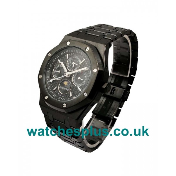 UK Best 1:1 Replica Audemars Piguet Replica Royal Oak 26574ST In 42 MM With Black Dials For Men