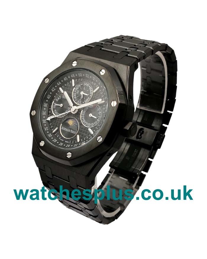 UK Best 1:1 Replica Audemars Piguet Replica Royal Oak 26574ST In 42 MM With Black Dials For Men